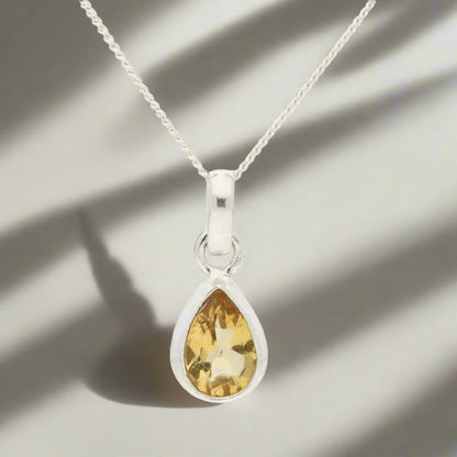 Get your Celestial Drops Citrine Necklace - Stone of Abundance and Joy online now or in store at Forever Gems in Franschhoek, South Africa