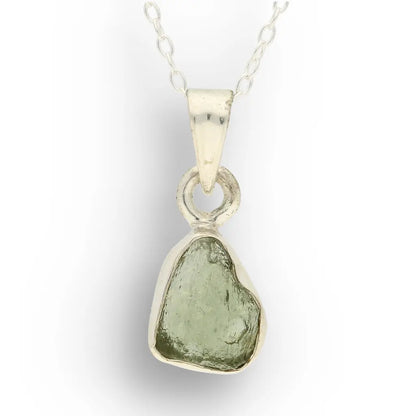Get your Authentic Moldavite Sterling Silver Transformation Necklace online now or in store at Forever Gems in Franschhoek, South Africa
