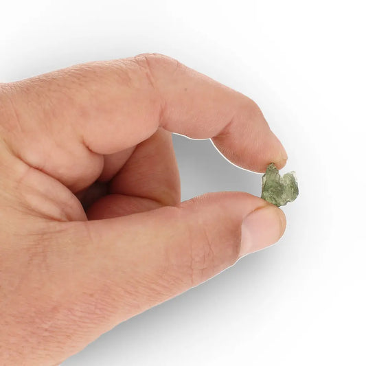 Get your Authentic Czech Moldavite Tektite from Meteorite Impact (0.9g) online now or in store at Forever Gems in Franschhoek, South Africa