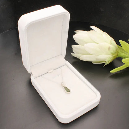 Get your Authentic Moldavite Sterling Silver Transformation Necklace online now or in store at Forever Gems in Franschhoek, South Africa