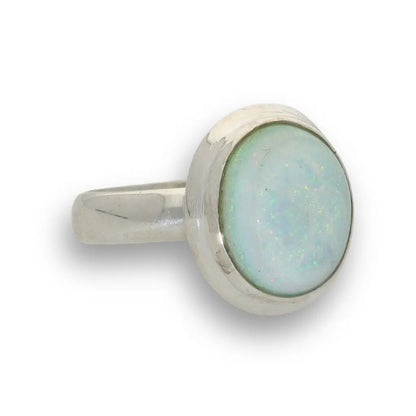 Get your Natural Opal Magic Ring in Elegant Handcrafted Sterling Silver online now or in store at Forever Gems in Franschhoek, South Africa