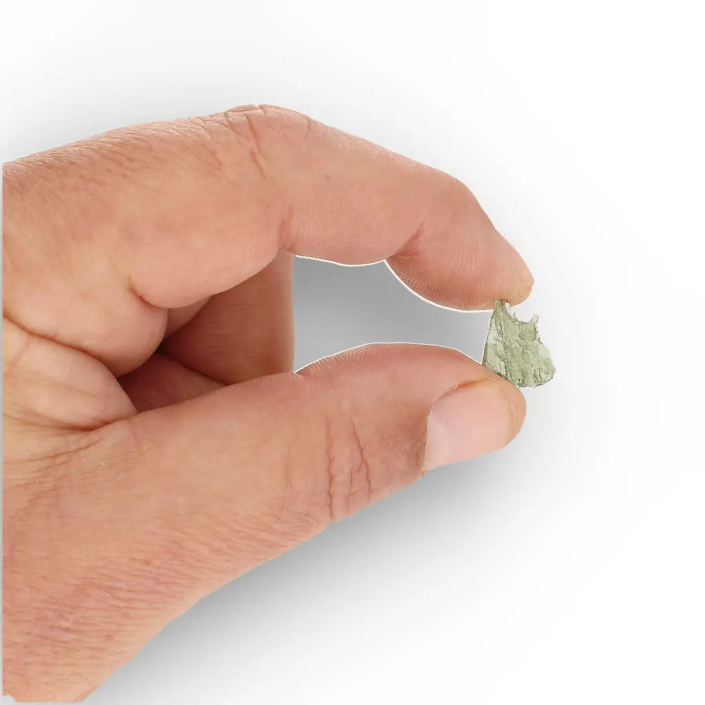 Get your Authentic Moldavite from Czech Republic Cosmic Treasure (0.6g) online now or in store at Forever Gems in Franschhoek, South Africa