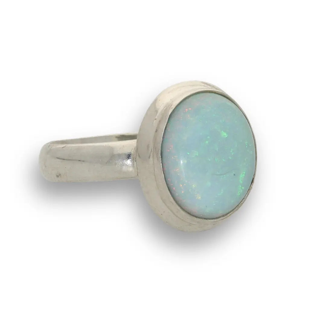 Get your Natural Opal Magic Ring in Elegant Handcrafted Sterling Silver online now or in store at Forever Gems in Franschhoek, South Africa