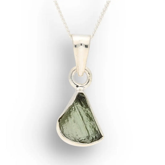 Authentic Moldavite Cosmic Origins Necklace