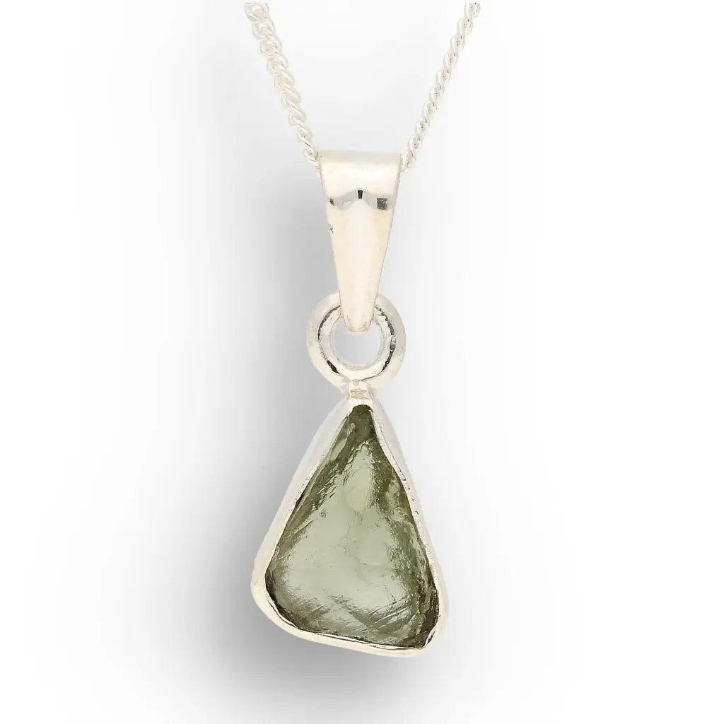 Authentic Moldavite Transformation Journey Necklace