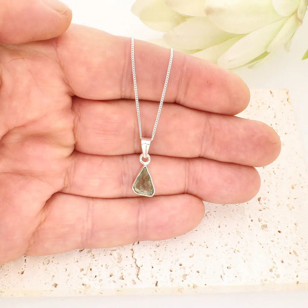 Authentic Moldavite Transformation Journey Necklace
