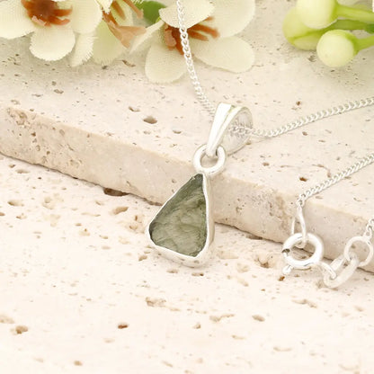 Authentic Moldavite Transformation Journey Necklace