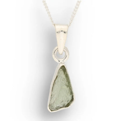 Authentic Cosmic Transformation Moldavite Necklace