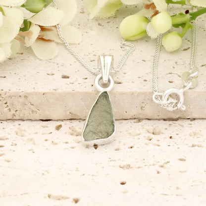 Authentic Cosmic Transformation Moldavite Necklace