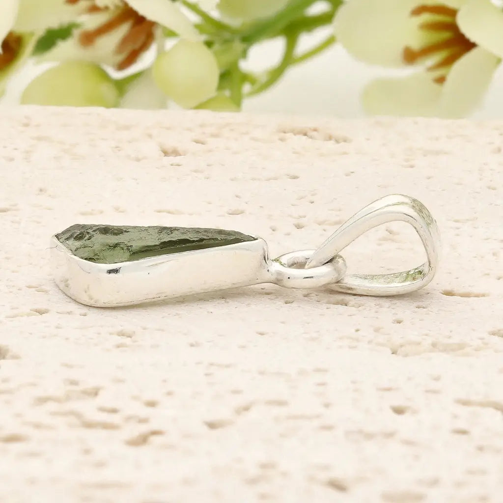 Authentic Cosmic Transformation Moldavite Necklace