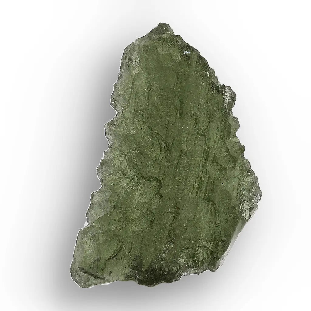 Get your Authentic Czech Moldavite Cosmic Impact Tektite Crystal (1.7g) online now or in store at Forever Gems in Franschhoek, South Africa