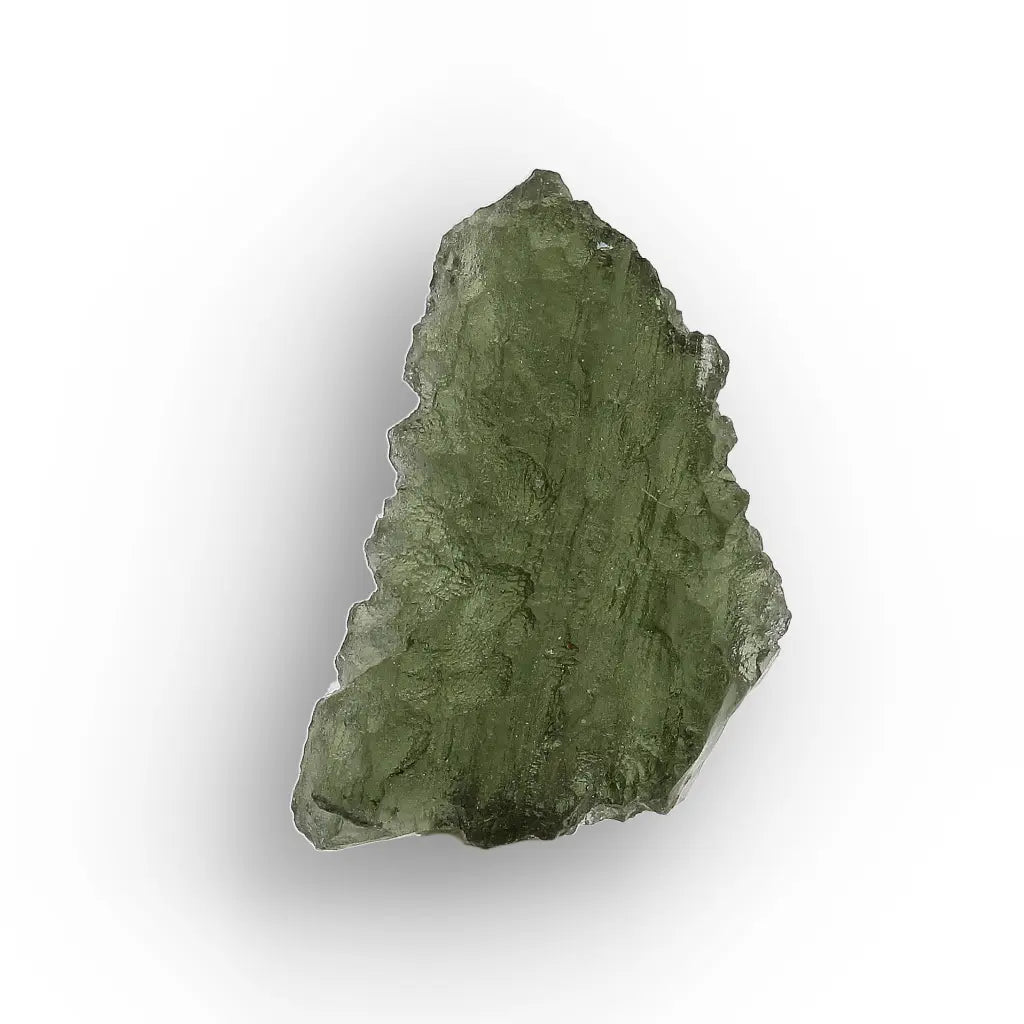 Get your Authentic Czech Moldavite Cosmic Impact Tektite Crystal (1.7g) online now or in store at Forever Gems in Franschhoek, South Africa