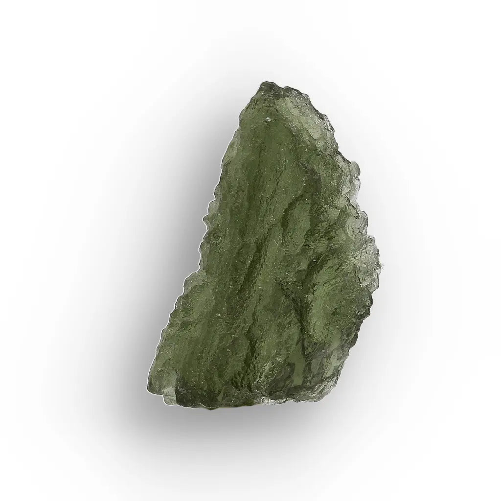 Get your Authentic Czech Moldavite Cosmic Impact Tektite Crystal (1.7g) online now or in store at Forever Gems in Franschhoek, South Africa