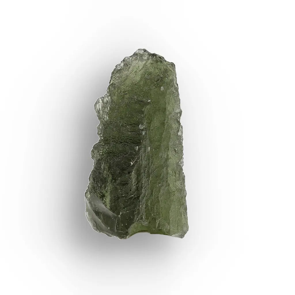 Get your Authentic Czech Moldavite Cosmic Impact Tektite Crystal (1.7g) online now or in store at Forever Gems in Franschhoek, South Africa