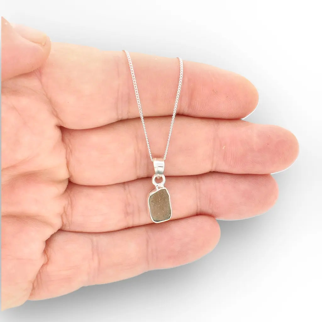Genuine Raw Moldavite Necklace