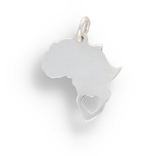Buy your Heart of Africa: Africa Heart Cutout Necklace online now or in store at Forever Gems in Franschhoek, South Africa