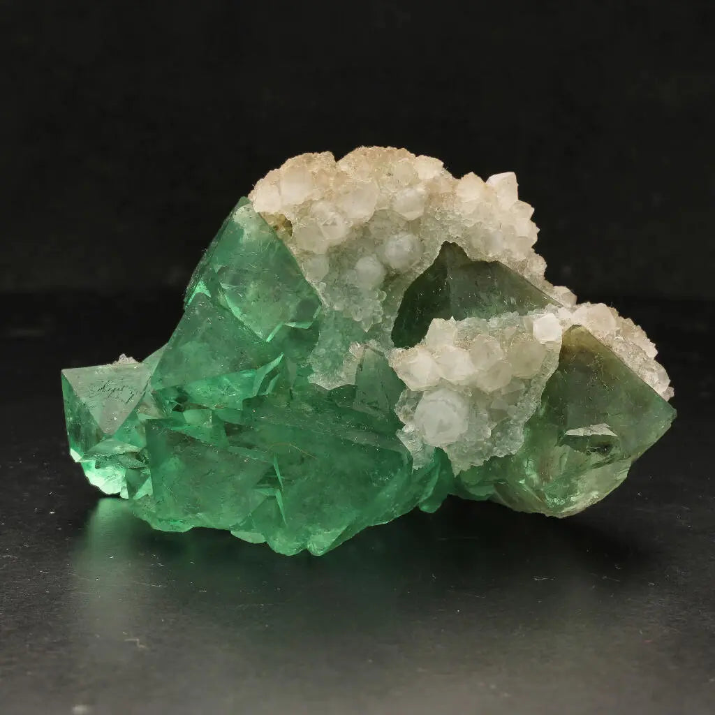 Buy your Riemvasmaak Fluorite with Quartz Crystals online now or in store at Forever Gems in Franschhoek, South Africa