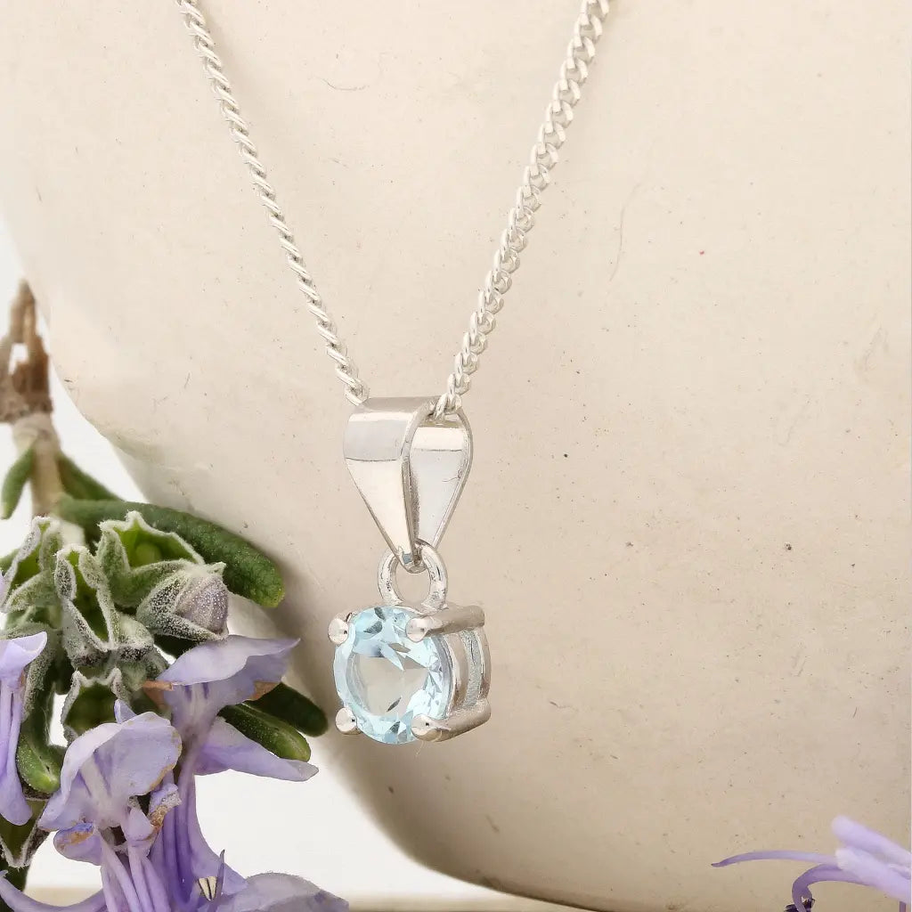 Get your Opulent Sterling Silver Blue Topaz Slider Statement Necklace (Copy) online now or in store at Forever Gems in Franschhoek, South Africa
