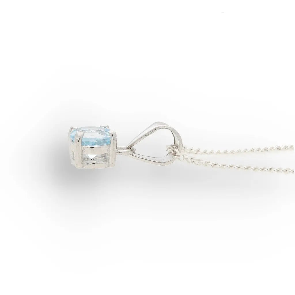Get your Opulent Sterling Silver Blue Topaz Slider Statement Necklace (Copy) online now or in store at Forever Gems in Franschhoek, South Africa