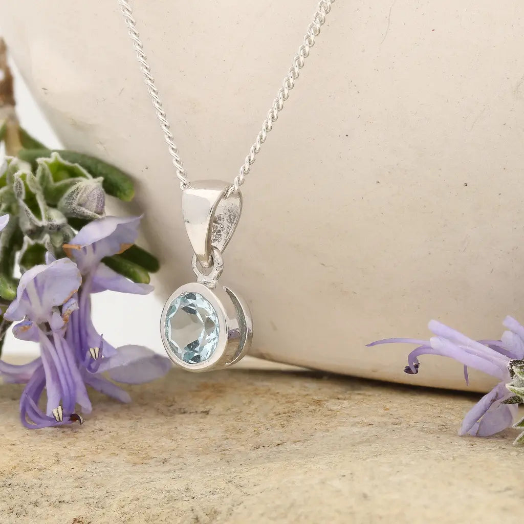 Get your Opulent Sterling Silver Blue Topaz Slider Statement Necklace (Copy) (Copy) online now or in store at Forever Gems in Franschhoek, South Africa