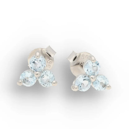 Get your Natural London Blue Topaz Stud Earrings - 925 Sterling Silver (Copy) (Copy) online now or in store at Forever Gems in Franschhoek, South Africa
