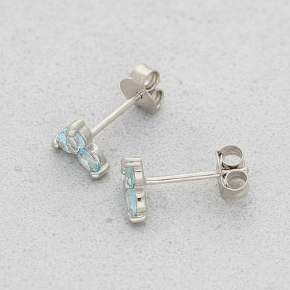 Get your Natural London Blue Topaz Stud Earrings - 925 Sterling Silver (Copy) (Copy) online now or in store at Forever Gems in Franschhoek, South Africa