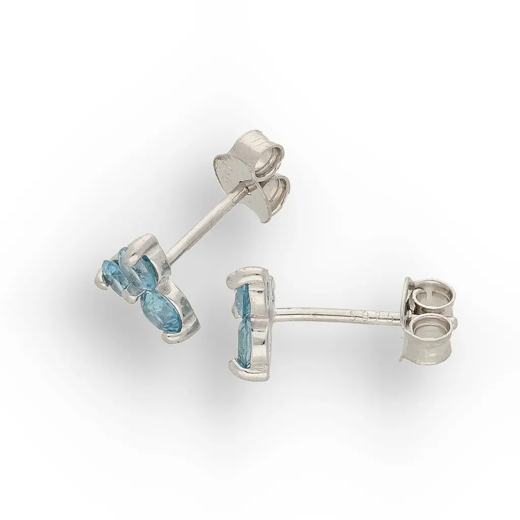 Get your Natural London Blue Topaz Stud Earrings - 925 Sterling Silver (Copy) (Copy) (Copy) (Copy) online now or in store at Forever Gems in Franschhoek, South Africa