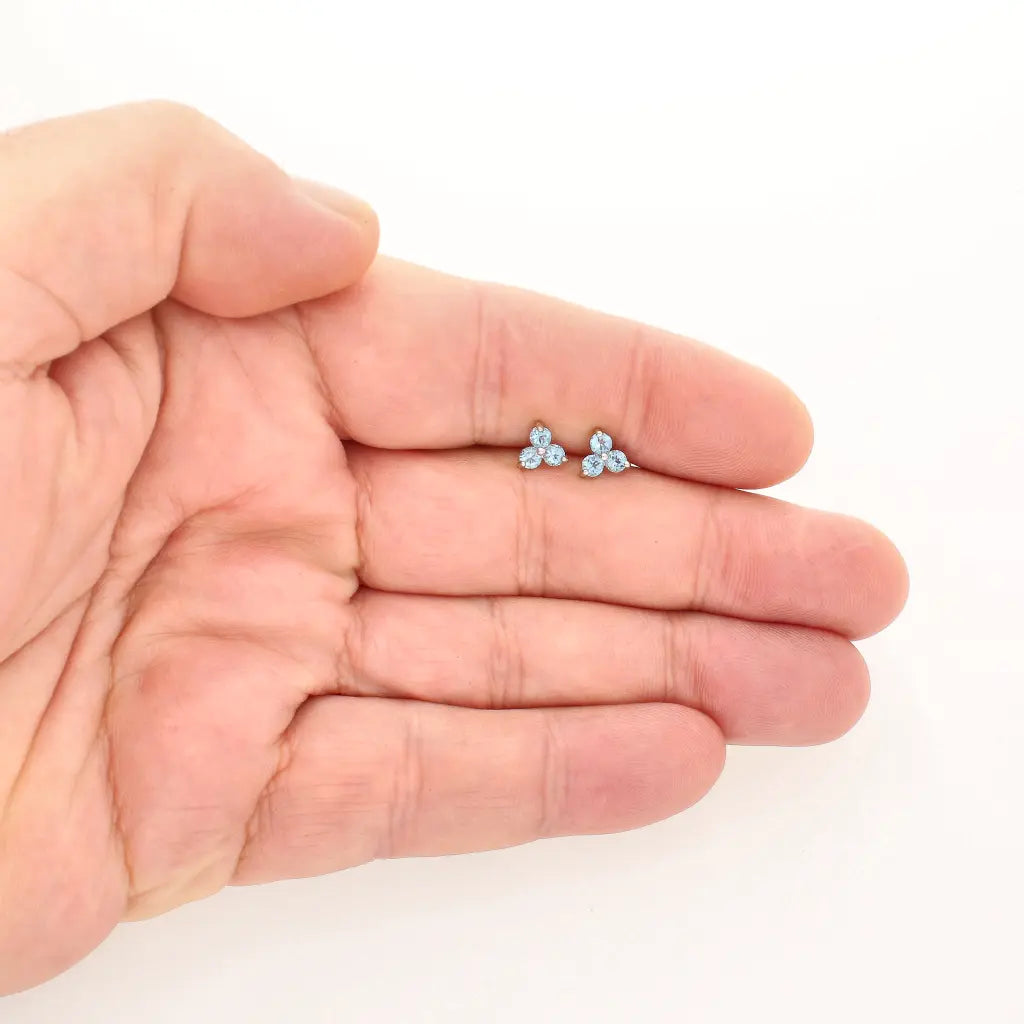 Get your Natural London Blue Topaz Stud Earrings - 925 Sterling Silver (Copy) (Copy) (Copy) (Copy) online now or in store at Forever Gems in Franschhoek, South Africa