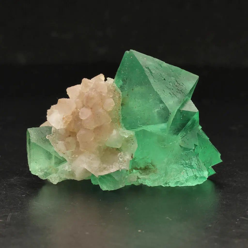 Buy your Small Octahedral Fluorite Cluster with Quartz from Riemvasmaak online now or in store at Forever Gems in Franschhoek, South Africa