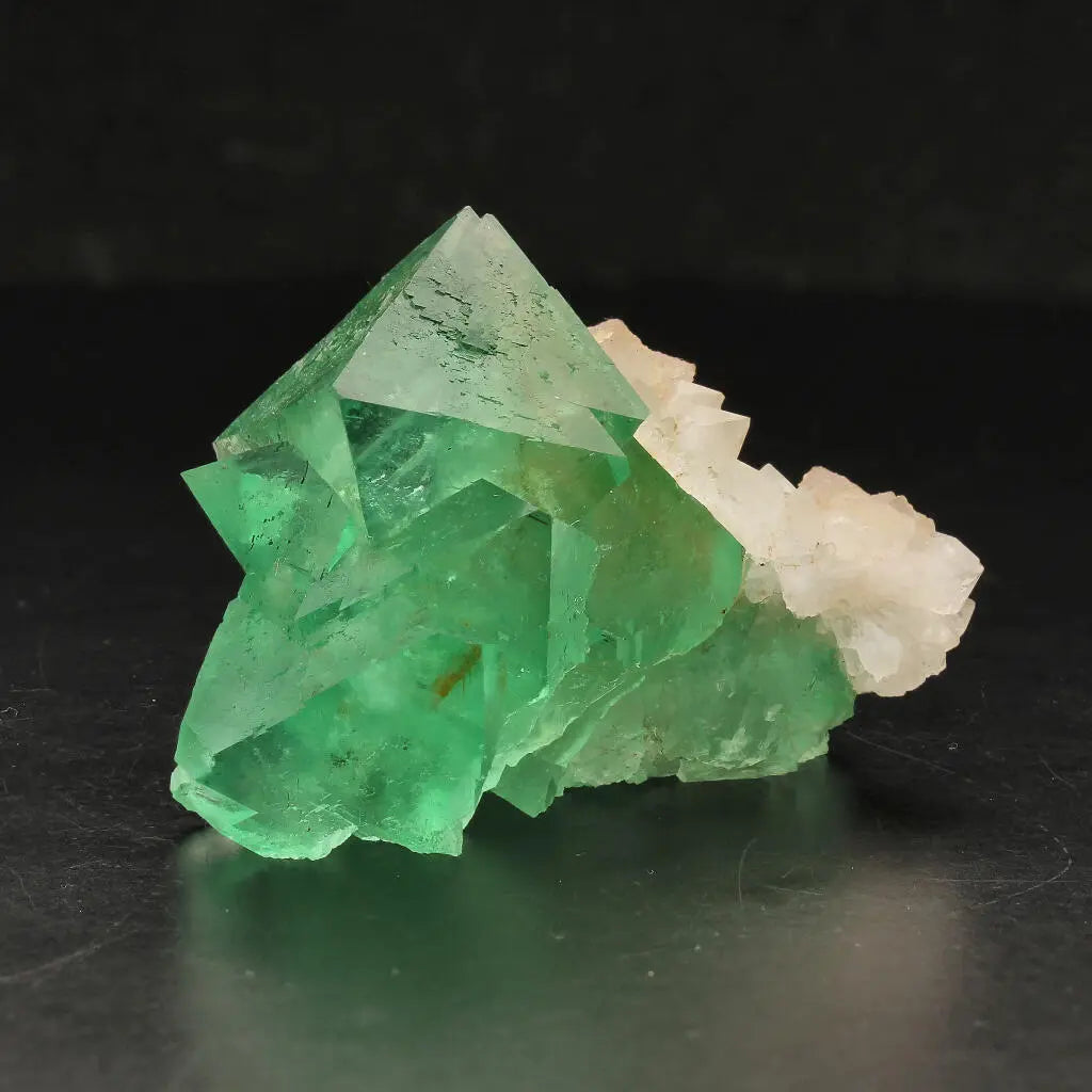 Buy your Small Octahedral Fluorite Cluster with Quartz from Riemvasmaak online now or in store at Forever Gems in Franschhoek, South Africa