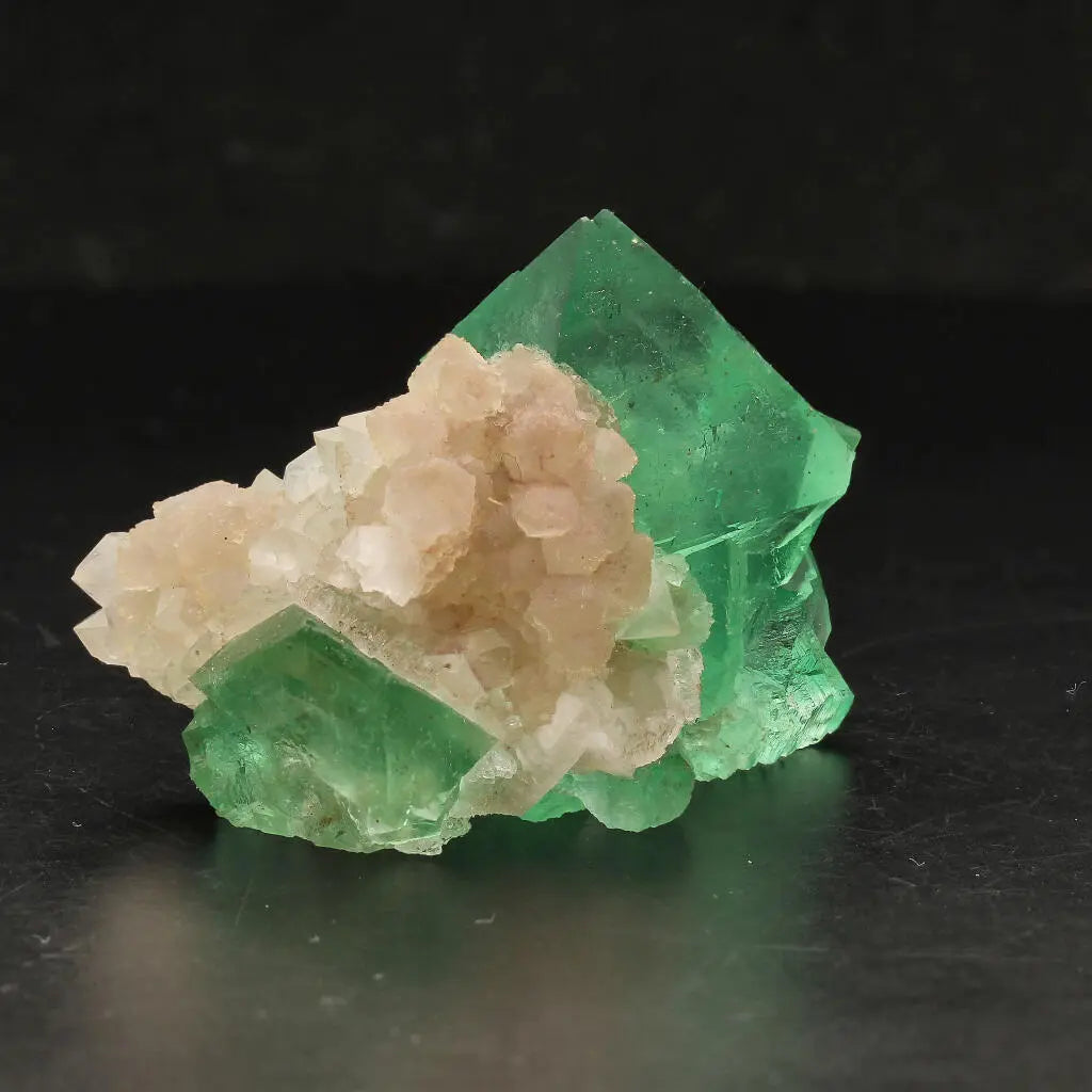 Buy your Small Octahedral Fluorite Cluster with Quartz from Riemvasmaak online now or in store at Forever Gems in Franschhoek, South Africa