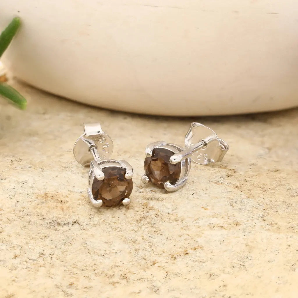 Get your Smoky Quartz Earrings online now or in store at Forever Gems in Franschhoek, South Africa