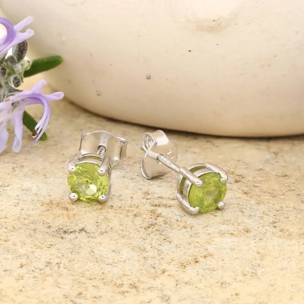 Get your Peridot Earrings online now or in store at Forever Gems in Franschhoek, South Africa