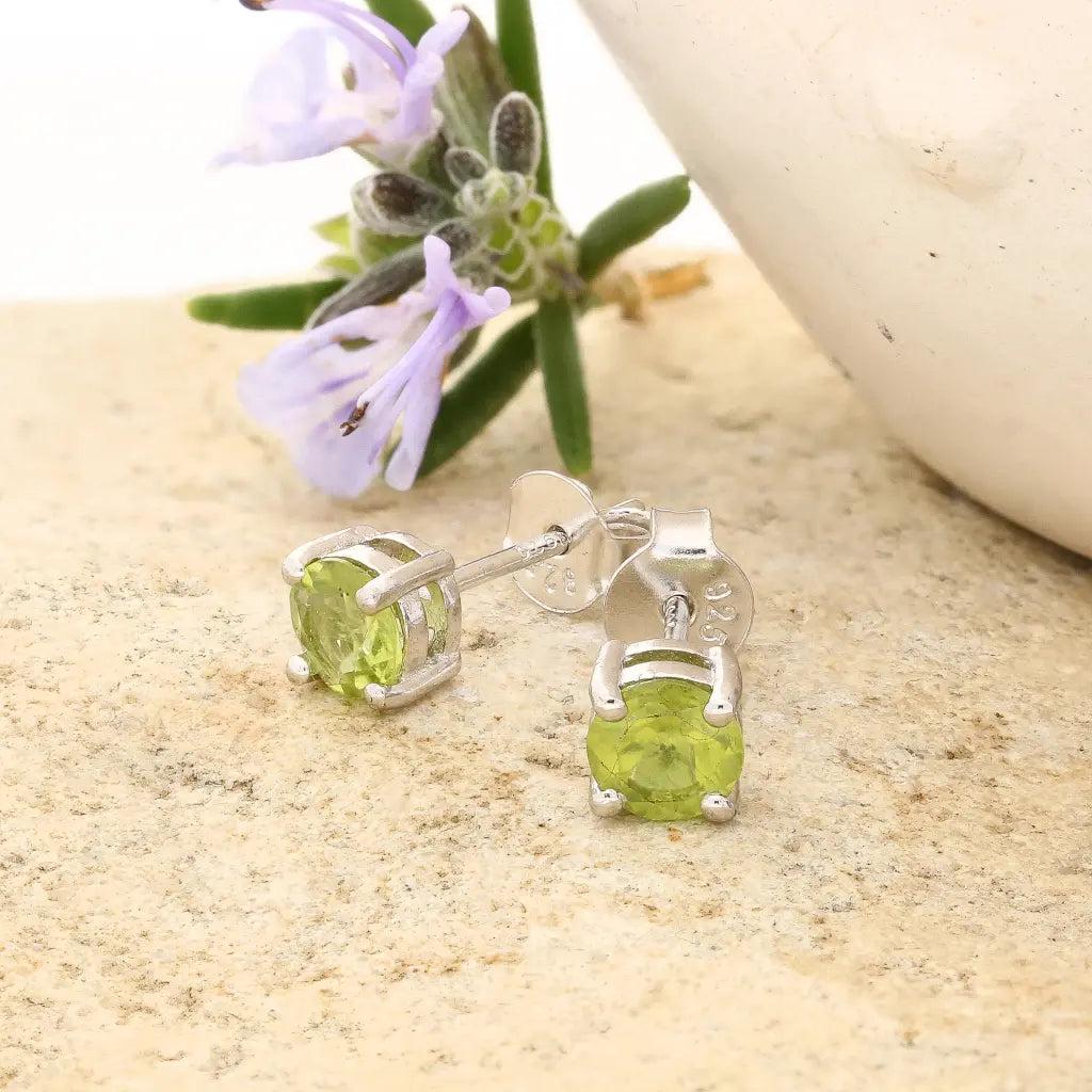 Get your Peridot Earrings online now or in store at Forever Gems in Franschhoek, South Africa