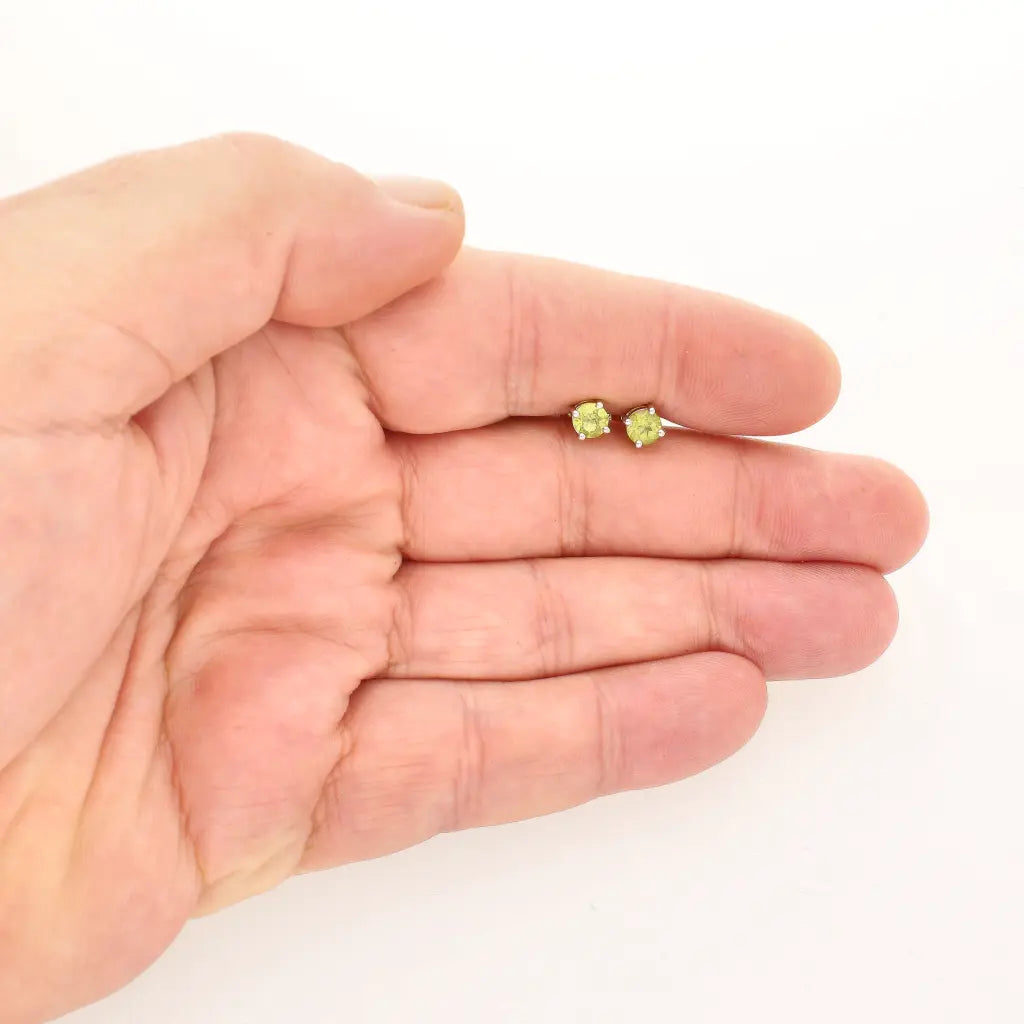 Get your Peridot Earrings online now or in store at Forever Gems in Franschhoek, South Africa