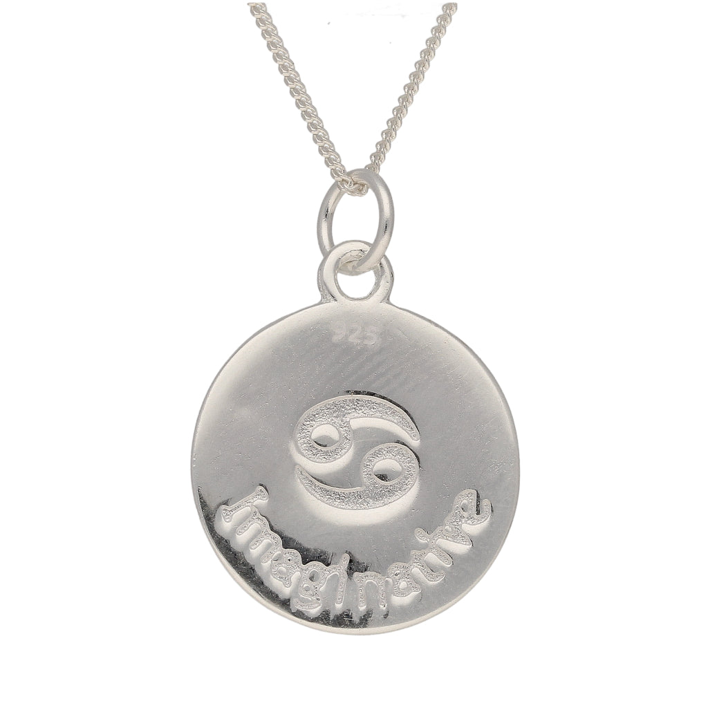 Buy your Sterling Silver Cancer Zodiac Necklace online now or in store at Forever Gems in Franschhoek, South Africa