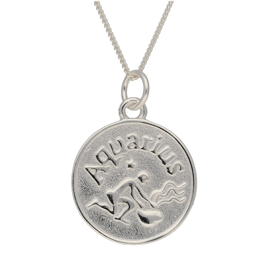 Zodiac Aquarius Necklace in Sterling Silver | Birks Essentials