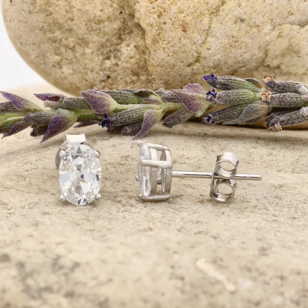 Get your Petite Sterling Silver Black CZ Flower Stud Earrings (Copy) (Copy) online now or in store at Forever Gems in Franschhoek, South Africa