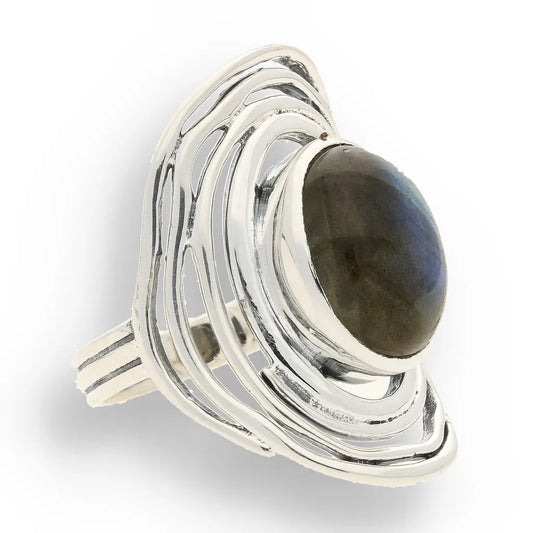 Buy your Labradorite Moonlit Mystique Ring – Unveil the Magic Within online now or in store at Forever Gems in Franschhoek, South Africa