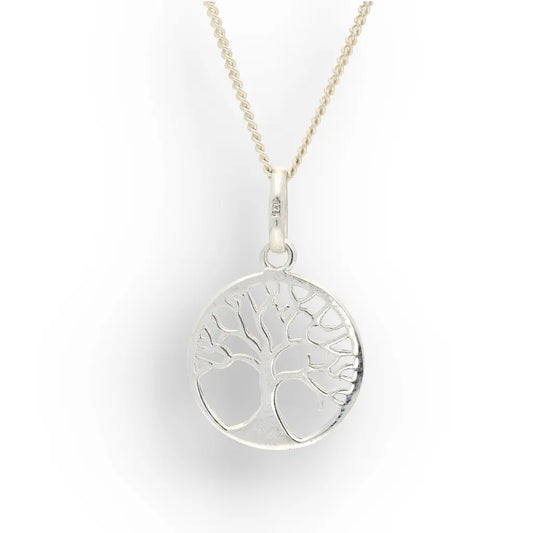 Sacred Tree of Life Silver Charm