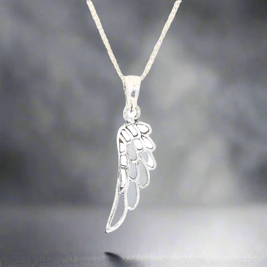 Buy your Wings of Protection Silver Necklace online now or in store at Forever Gems in Franschhoek, South Africa