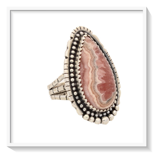 Buy your Rhodochrosite Sterling Silver Ring online now or in store at Forever Gems in Franschhoek, South Africa