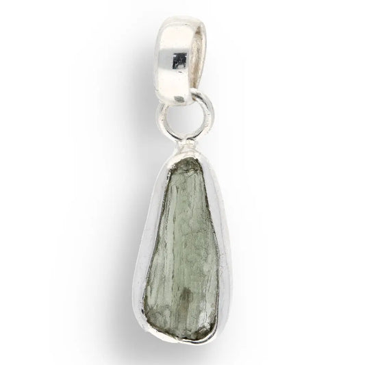 Get your Moldavite Heart Opener – Genuine Silver Necklace online now or in store at Forever Gems in Franschhoek, South Africa