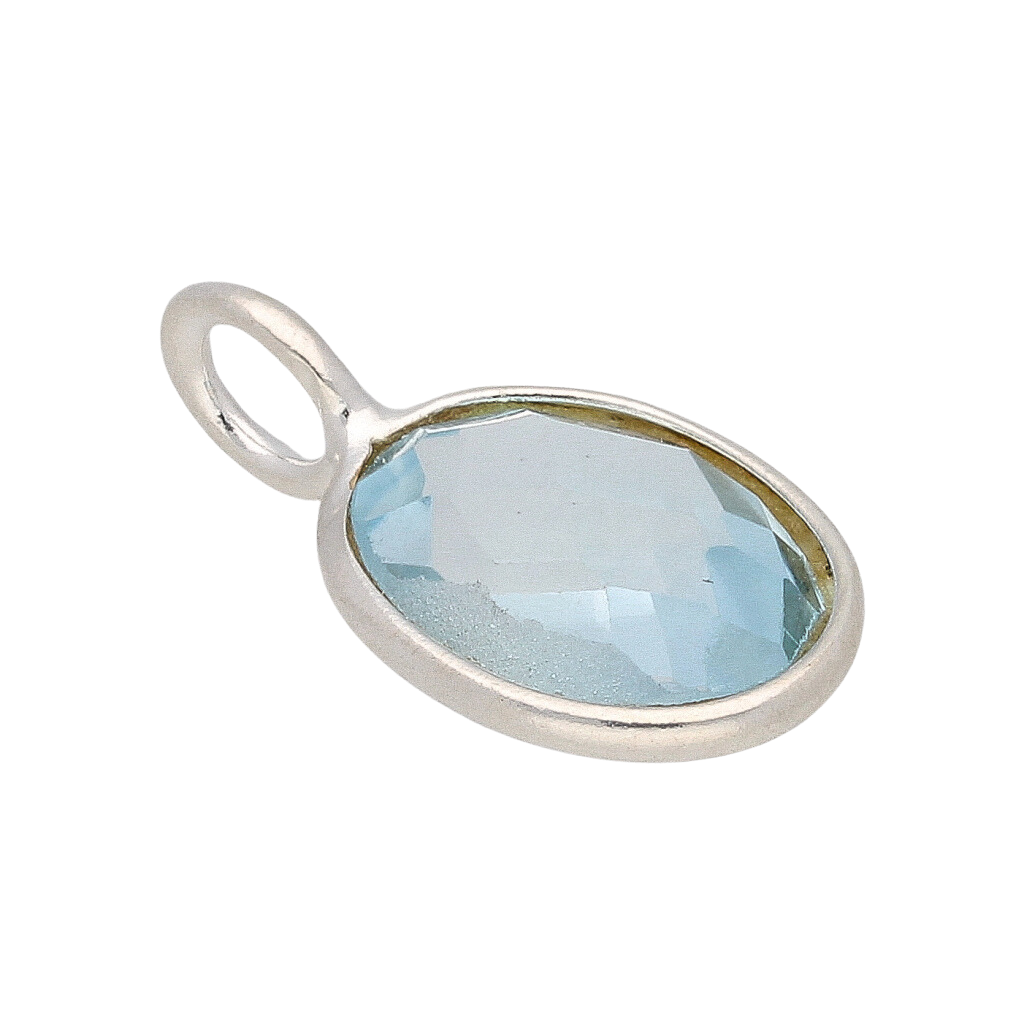 Buy your Radiant Reversible Blue Topaz Sterling Silver Necklace online now or in store at Forever Gems in Franschhoek, South Africa