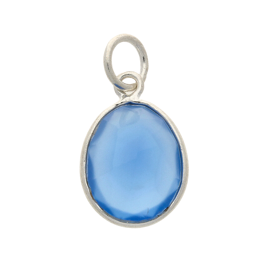 Buy your Radiant Reversible Blue Chalcedony Sterling Silver Necklace online now or in store at Forever Gems in Franschhoek, South Africa