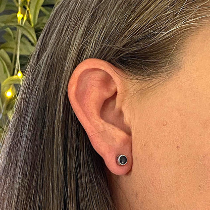 Get your London Blue Topaz Sterling Silver 5mm Solitaire Studs online now or in store at Forever Gems in Franschhoek, South Africa