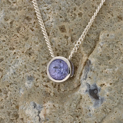 Get your Opulent Sterling Silver Brilliant Tanzanite Slider Necklace online now or in store at Forever Gems in Franschhoek, South Africa