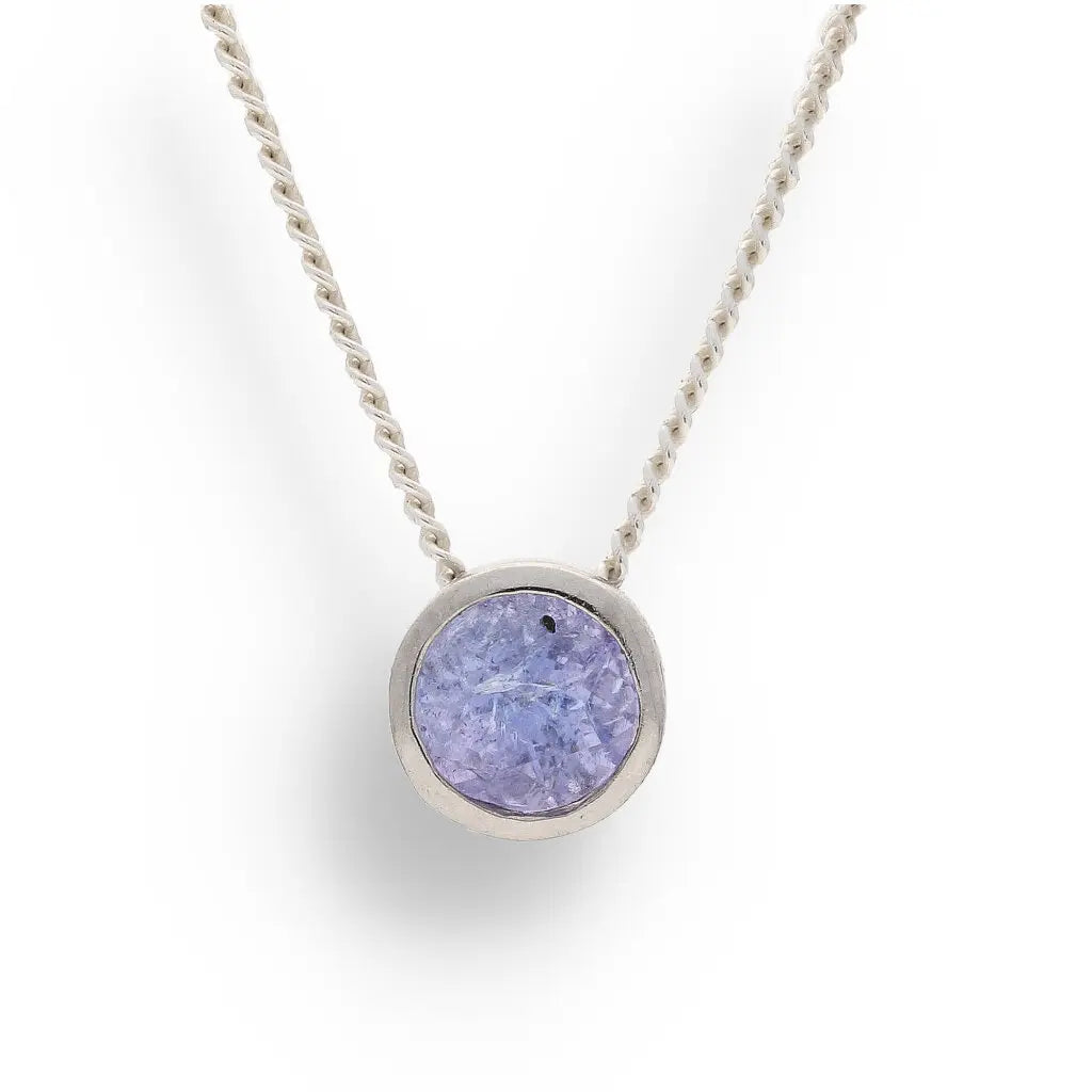Get your Opulent Sterling Silver Brilliant Tanzanite Slider Necklace online now or in store at Forever Gems in Franschhoek, South Africa