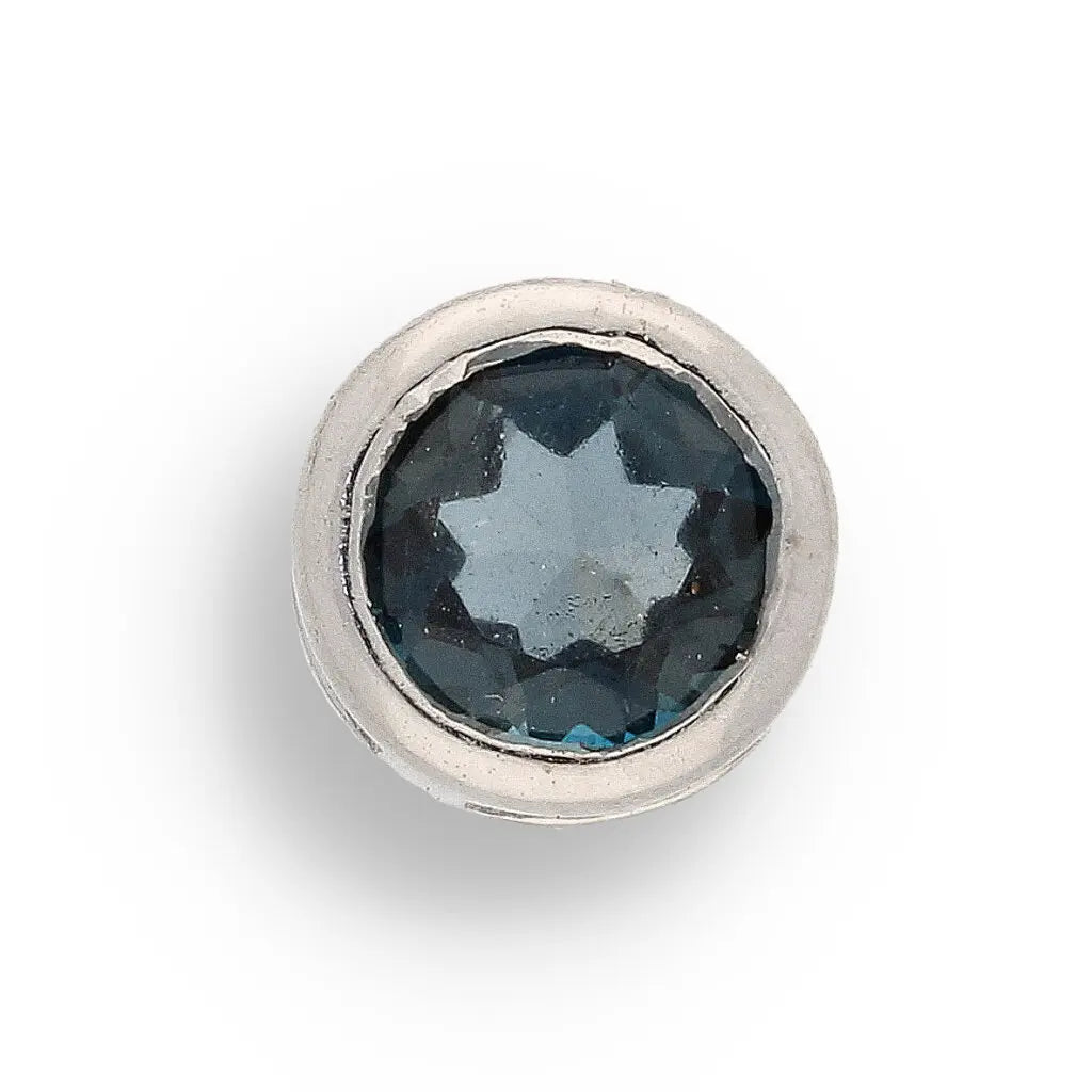 Get your Exquisite Sterling Silver London Blue Topaz Slider Necklace online now or in store at Forever Gems in Franschhoek, South Africa