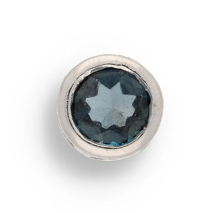 Get your Exquisite Sterling Silver London Blue Topaz Slider Necklace online now or in store at Forever Gems in Franschhoek, South Africa